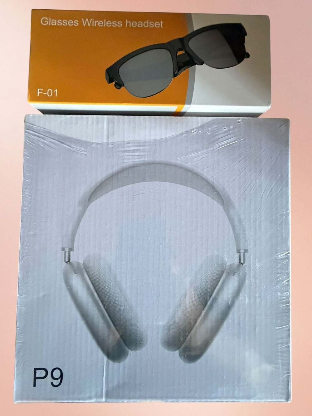 P9 Wireless Bluetooth Over-Ear Headphones with Noise Cancelling and SD Slot